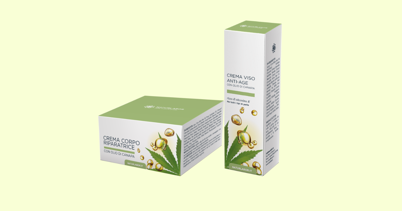 Naturlabor - Linea Cosmetici con Olio di Canapa